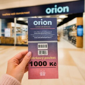 Dárkový poukaz Orion 1 000 Kč