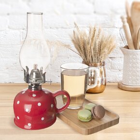 Petrolejová lampa TEČKA