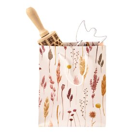 Dárková taška květy 18x8x23 cm