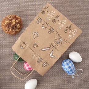 Dárková taška zajíček 18x8x24 cm