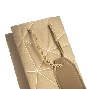 Dárková taška mřížka 12x9x36 cm