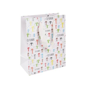 Dárková taška Čo to bude 18x10x23 cm 