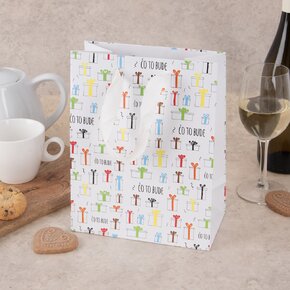 Dárková taška Čo to bude 18x10x23 cm 