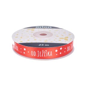 Vánoční stuha Od Ježíška 25 m