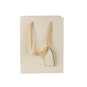 Dárková taška quilt 18x10x23 cm