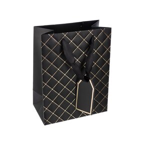 Dárková taška quilt 18x10x23 cm