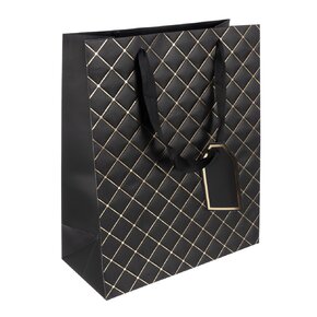 Dárková taška quilt 26x12x32 cm