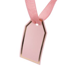 Dárková taška vytlačovaná srdíčka 31x12x26 cm