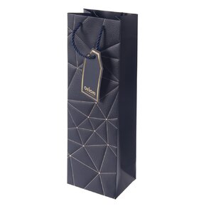 Dárková taška mřížka 12x9x36 cm