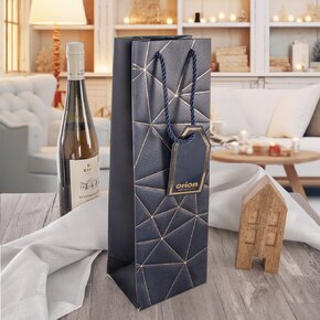 Dárková taška mřížka 12x9x36 cm