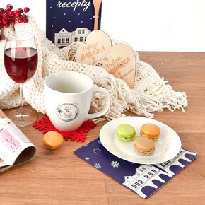 Servírovací ubrousky DOMKY