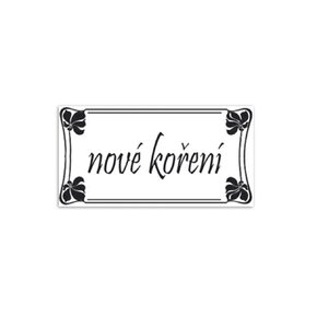 Samolepky na kořenky 