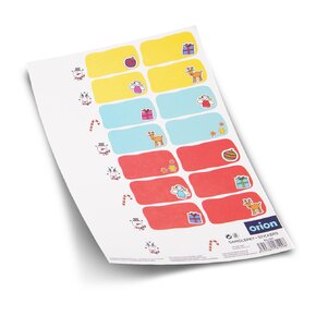 Samolepky Vánoce dětské prázdné