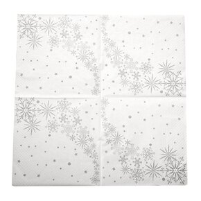 Servírovací ubrousky hvězdy VLOČKA