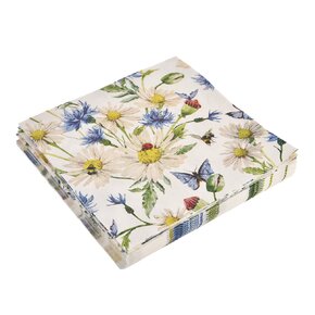 Servírovací ubrousky jarní květy