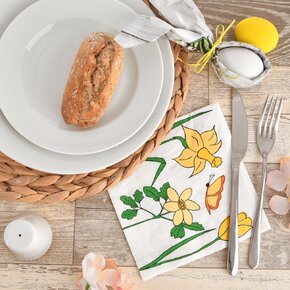Servírovací ubrousky jarní louka