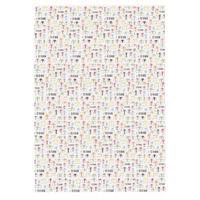 Balicí papír Čo to bude 100x70 cm 2 ks