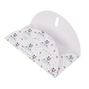 Papírová obálka SNĚHULÁK