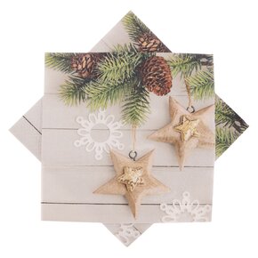 Servírovací ubrousky hvězdy