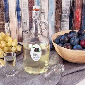 Samolepky na láhve Domáca slivovica