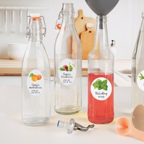 Samolepky na láhve Domáca marhuľovica