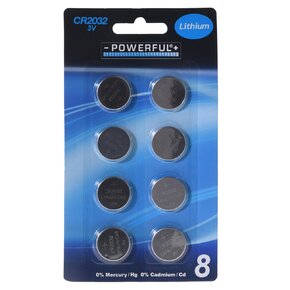 Baterie knoflíková CR2032 