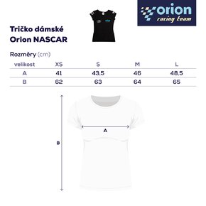 Tričko dámské Orion NASCAR vel. L