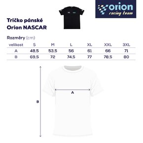 Tričko pánské Orion NASCAR vel. S