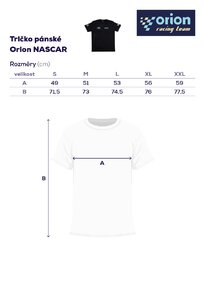 Tričko pánské Orion NASCAR vel. M